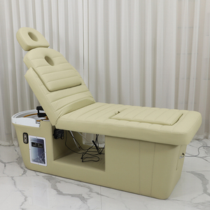 Shampoo <b>Bed</b> PU Leather Salon Chair With Plastic Basin Modern Design <b>Easy</b> to Clean Commercial Furniture - Product Image 5