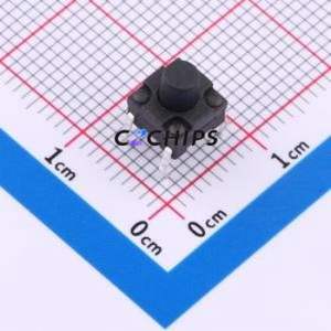 KH-6X6X7H-TJ-FS Tactile Switch Through hole Component (THT),6x6mm Switch 6mm 6mm 7mm - Product Image 1