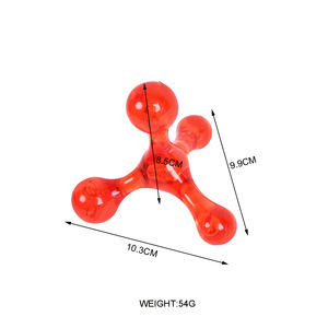 Outil de massage manuel à quatre points, <span class=keywords><strong>mini</strong></span>-masseur en plastique pour les jambes, les bras, le dos, soulagement de la douleur musculaire - Product Image 2