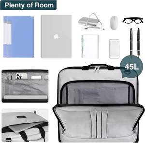 Échantillon gratuit en gros : Sac de rangement pliable en non-tissé pour costume homme, housse élégante avec fenêtre transparente pour le rangement et l'exposition des vêtements - Product Image 6