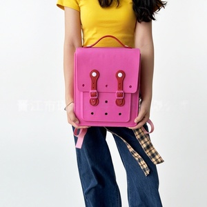 Sac à dos <span class=keywords><strong>scolaire</strong></span> étanche en silicone avec logo personnalisé, motif mode, en EVA, petit, mignon, lavable, couleurs bonbon, pour enfants - Product Image 4