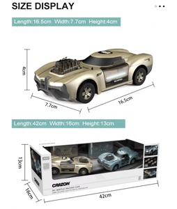 Voitures de course multijoueurs 2.4GHz RC Battle Racing avec pièces de simulation de <span class=keywords><strong>crash</strong></span> et éjection Télécommande <span class=keywords><strong>Crash</strong></span> Bumper Racing Toys Set - Product Image 6