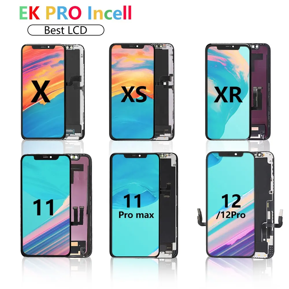 Elekworld EK PRO Incell LCD Support IC Transplanting For iPhone 11 11P 11PM 12 Pro 12 Pro Max For iPhone X XR XS 13 Mini 13PM