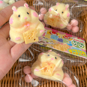 Generic Cute Hamster <b>Cat</b> Paws <b>Squishy</b> Squeeze Toys Stress Relief Squishies for Kids Adults Fidget Toys for Pinch Family Party - Product Image 1