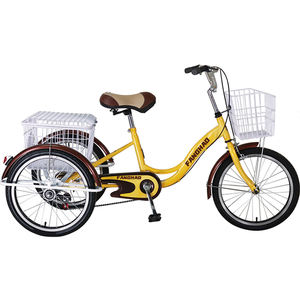 Fábrica de China Venta caliente <span class=keywords><strong>Tribike</strong></span> bicicleta V freno barato triciclo adulto triciclo bicicleta/Triciclo cargobike/bicicleta Triciclo de carga - Product Image 5