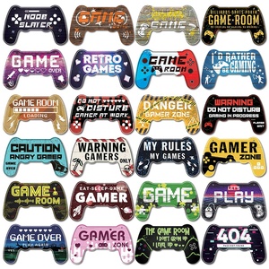Console <span class=keywords><strong>di</strong></span> gioco personalizzato <span class=keywords><strong>a</strong></span> forma <span class=keywords><strong>di</strong></span> parete in <span class=keywords><strong>legno</strong></span> appeso segno <span class=keywords><strong>di</strong></span> <span class=keywords><strong>legno</strong></span> artigianale rustico <span class=keywords><strong>uomo</strong></span> grotta camera arredamento - Product Image 4