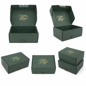 Caja <span class=keywords><strong>de</strong></span> Envío Personalizada IN PACK Rosa, Blanca y Morada con Impresión a Color para Cosméticos, Cuidado <span class=keywords><strong>de</strong></span> <span class=keywords><strong>la</strong></span> Piel, Ropa, Suscripciones y Regalos - Product Image 5