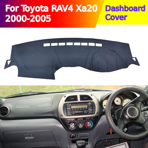 Copri Cruscotto per <span class=keywords><strong>Toyota</strong></span> <span class=keywords><strong>RAV4</strong></span> XA20 2000-2005, Isolamento Termico, Protezione Solare, Antipolvere e Antiscivolo - Product Image 1