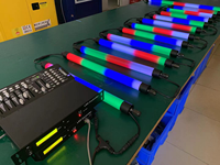 LED DMX Pixel Tube Nightclub Stage Plafond Décoration 3D DMX RGB Tube Light LED