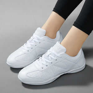 Zapatillas Blancas <span class=keywords><strong>para</strong></span> Animadoras, Zapatos de Baile <span class=keywords><strong>para</strong></span> Jóvenes, Zapatillas Deportivas <span class=keywords><strong>para</strong></span> Mujer, <span class=keywords><strong>Tenis</strong></span>, <span class=keywords><strong>Jazz</strong></span>, Competencia, Danza - Product Image 5