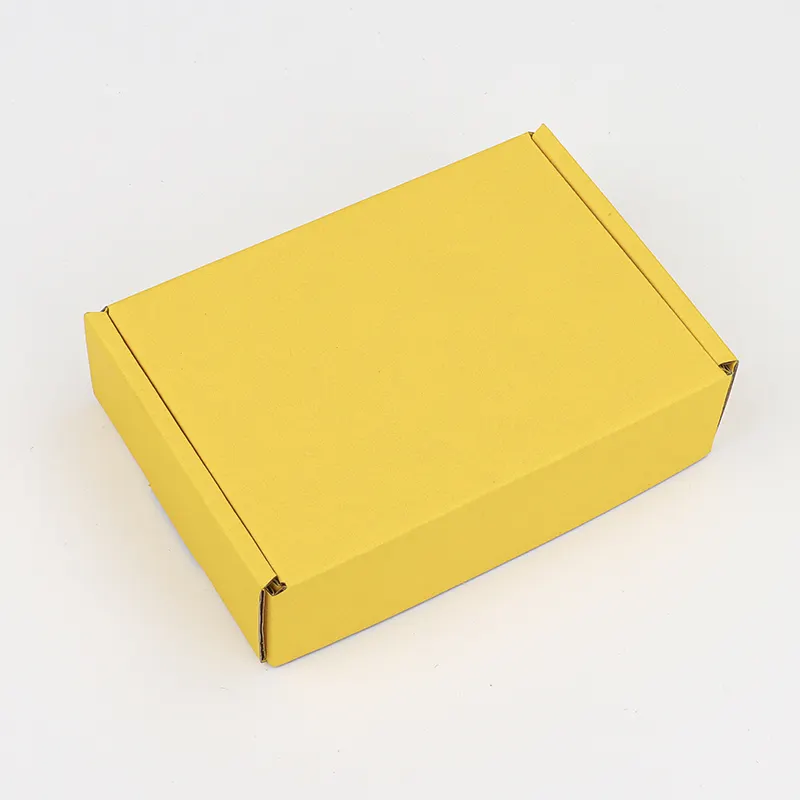 Folding Mailer Eco Friendly 40X40 Express Cardboard Paper Box Design Postal Recyclable Airplane Corrugated Paper Packaging Box
