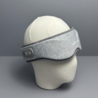 Masque chauffant 3D avec masseur Masque chauffant en soie sans fil pour les yeux Masseur pliable pour les yeux