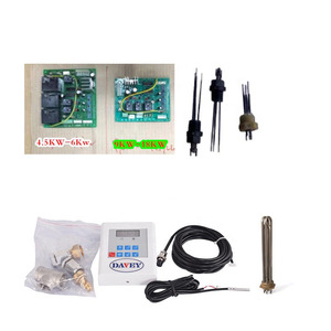 Acessórios gerador de vapor sauna, tubo de calor/água, placa de circuito e painel de controle - Product Image 1