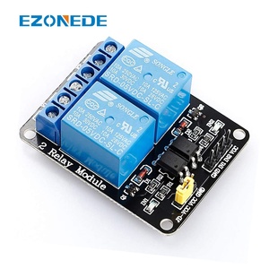 Módulo de proteção de relé de 2 canais, <span class=keywords><strong>3v</strong></span> 5v 12v 24v, módulo de relé com acoplador óptico, placa de expansão de disparo de baixo nível ativo, 2 canais - Product Image 4