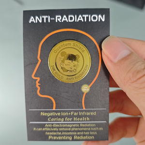 Pegatina Anti-Radiación <span class=keywords><strong>para</strong></span> Portátil Quantum Shield con Tecnología Japonesa de Ciencia Cuántica, <span class=keywords><strong>para</strong></span> Decoración de Carcasas de Teléfono Móvil, Regalos Promocionales - Product Image 6