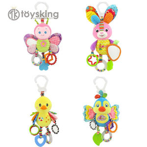 Bébé berceau suspendu animal hochet pendentif bébé avec dents colle <span class=keywords><strong>BB</strong></span> anneau papier peluche jouet - Product Image 2