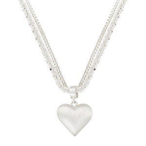 Gargantilla con colgante de corazón, Collar ajustable en forma de mariposa, cadena delicada seccionada para mujer, regalo de moda de subcultura gótica - Product Image 1