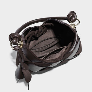 中国拼布手工编织可调节肩带女式手工编织单肩包适合工作、购物、晚间外出 - Product Image 3