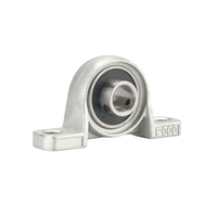 Lichtgewicht zinklegering flenslager KP08 KP001 2-bouts flensmontage Lange levensduur Duurzaam Laag geluidsniveau voor 3D-printers/CNC