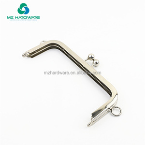 MZ Hardware Marco de Metal de Lujo para Bolsos con Hebilla Cuadrada y Cierre de Beso Bolso de Mano Impermeable y Portátil - Product Image 4