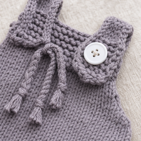Poupée Reborn de 20 pouces entièrement en vinyle avec chapeau à oreilles d'ours en crochet, barboteuse et jouet ours en crochet, poupée nouveau-né pour jeu d'imitation