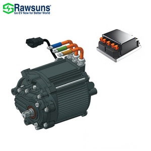 Nouveau moteur PMSM haute vitesse 72Vdc 4,5kW 18kW avec boîte de vitesses de réduction pour véhicule électrique, refroidissement naturel, léger, <span class=keywords><strong>kit</strong></span> de conversion pour bateau et voiture électrique - Product Image 3