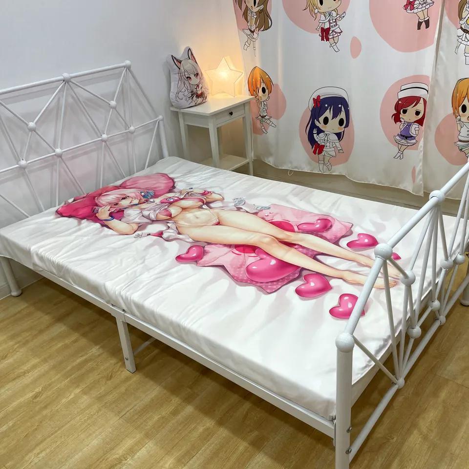 クイーンサイズ 3Dプリント アニメ風 ベッドシーツセット 高級 100