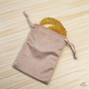 Custom Logo Printing <b>Small</b> Velvet Jewelry Packaging Luxury Drawstring <b>Bag</b> Gift Perfume Pouch - Product Image 1