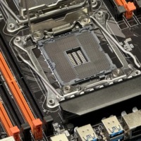 Nouvelle carte mère de bureau pour jeux X99 double socket DDR4 LGA 2011-3 avec 256 Go de RAM maximum, carte graphique non intégrée, ports SATA