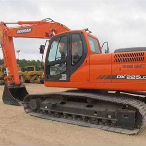 Excavadora Usada Doosan Dx225lc de 25 Toneladas, Operación Manual, Original de Corea, Excavadora de Ruedas Doosan de Segunda Mano - Product Image 1