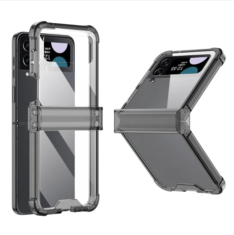 For Samsung Galaxy Z Flip 3 Flip 4 Case Cover Skin Crystal Clear Case