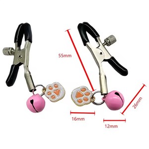 STELLAR PATH Pinces à tétons BDSM en fer/à ruban, dispositifs de bondage et de retenue pour jeux coquins et romantiques en couple, modèle - Product Image 6
