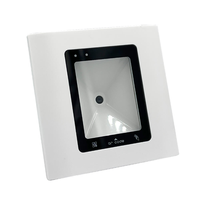 Escáner de Código QR y Código de Barras RFID DWECCRF 125kHz Wiegand ISO 14443A para Control de Acceso, Interfaz RS485 RS232, Material ABS, Negro, 3-5cm
