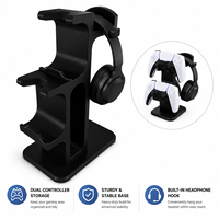 Support de manette de jeu PS5 personnalisé en plastique imprimé en 3D, support universel pour manette de jeu de bureau, support d'affichage, accessoires de jeu