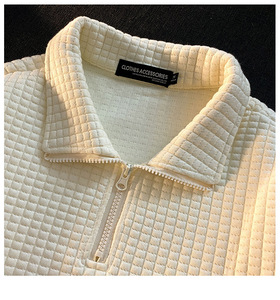 Loveda Custom donna Casual Plus Size Pullover stampa <span class=keywords><strong>cuore</strong></span> <span class=keywords><strong>con</strong></span> stampa stampa <span class=keywords><strong>felpa</strong></span> a maglia Waffle <span class=keywords><strong>con</strong></span> tasche canguro - Product Image 5