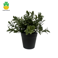 H35CM Fine Tea Simulation Plante Creative Intérieur/Extérieur Décoratif Artificiel Verdure pour Mariage Diverses Vacances Pelle
