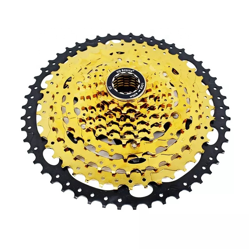 10 Speed Cassette 11-50 T Aluminium Breed Verhouding Vrijloop Mountainbike Mtb Fiets Cassette Vliegwiel Tandwiel Compatibel