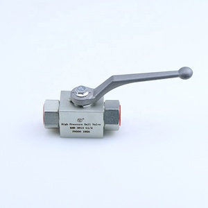 Vannes hydrauliques à commande filetée à 2 voies KHB STRAIGHT BALL - Product Image 4