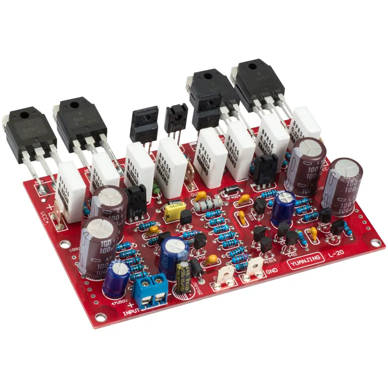 Professionele Power Audio Versterker Module Board Elektronica Printplaat Custom Pcba Montagedienst Fabrikant