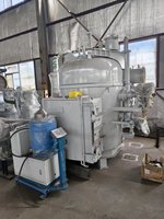 Fourneau de fusion par induction sous vide horizontal 100 kg semi-continu VIM100 avec température maximale de 1700°C et contrôle PLC