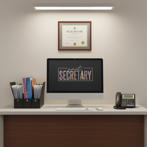 Camiseta de manga larga para asistente administrativo, secretario de atención médica, talla pequeña, unisex para adultos - Product Image 3