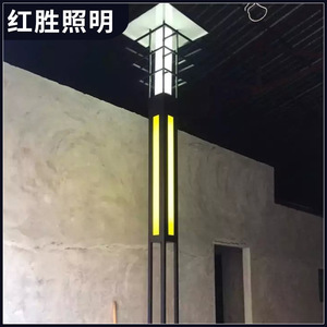<b>Solar</b> Garden <b>Light</b> Led Outdoor <b>Pillar</b> Lamp 12V Mono Si <b>Solar</b> Panel Water Resistant Free Standing 5 Year Warranty - Product Image 4