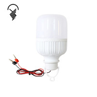Ampoule led blanche 12V 9W, clip de fil en forme de T, ampoule led en plastique dc 12V, offre spéciale