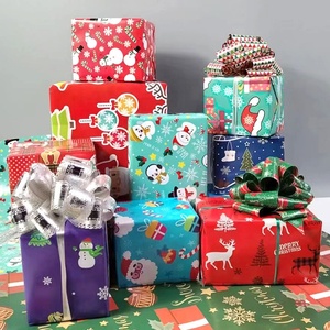 Trung Quốc Nhà Cung Cấp Vàng Bán Buôn Tùy Chỉnh Giá Cả Cạnh Tranh Có Thể Tái Chế Chất Lượng Cao Món Quà Giáng Sinh Gói Giấy Tấm - Product Image 5