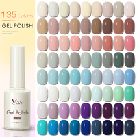 Kit de vernis à ongles gel multicolore 135 couleurs de haute qualité – Vente chaude, mode, non toxique, gel UV en gros pour salon
