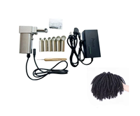 Outils d'interlock Sisterlock haute efficacité, outils d'interlock pour dreadlocks, crochet d'interlock, ensemble d'outils électriques, garantie 1 an, vente en gros