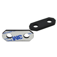 Pièce en caoutchouc silicone néoprène personnalisée OEM avec insert adhésif, joint d'étanchéité moulé et rondelle collée