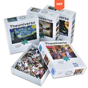 Carta artistica posteriore in sughero con stampa di personalizzazione del <span class=keywords><strong>Puzzle</strong></span> 1000 con cornice per bambini lettere principessa drago <span class=keywords><strong>Puzzle</strong></span> personalizzati - Product Image 6