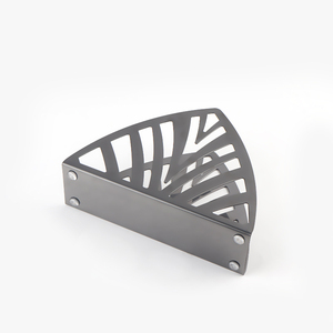 Portasciugamani di carta triangolare in acciaio inossidabile da tavolo per tavolo da pranzo dell'hotel portatovaglioli in oro per ristorante - Product Image 3