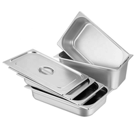 Daosheng Promotion Cuisine Extérieure En Acier Inoxydable Buffet Casseroles Fournitures De Stockage GN Casserole Buffet Plateau Plaque Chauffe-Aliments